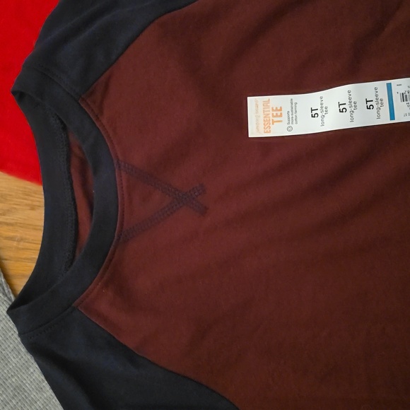 JUMPING BEANS AND OKIE DOKIE BOYS LONG SLEEVE SHIRT BUNDLE OF 2 SIZE 5T - Picture 3 of 8